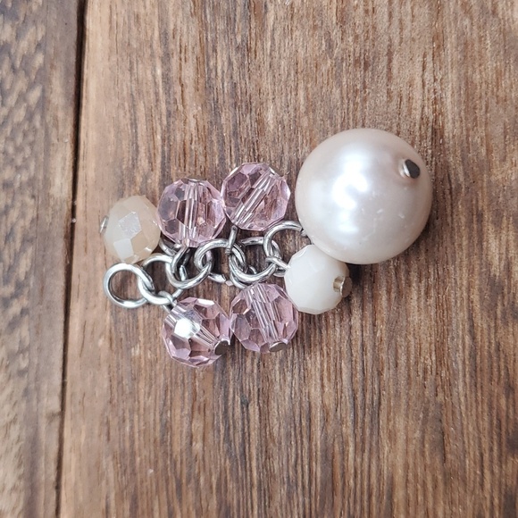 Dew drop‎ pink cranberries fairy frost pendant - Picture 1 of 2